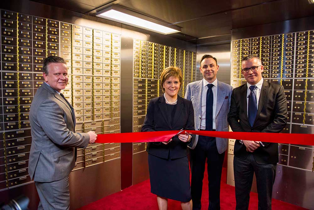 safety deposit box official opening